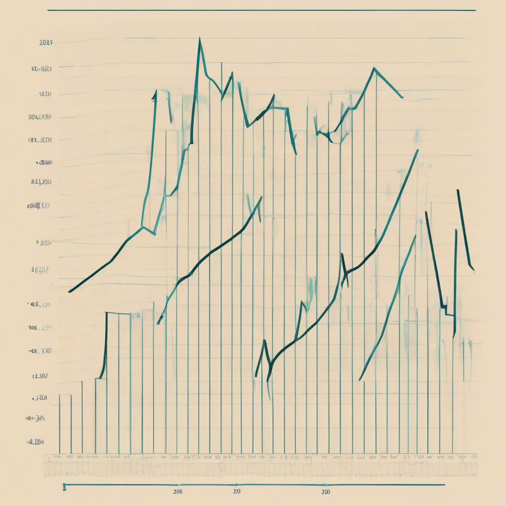 Financial Graph Illustration