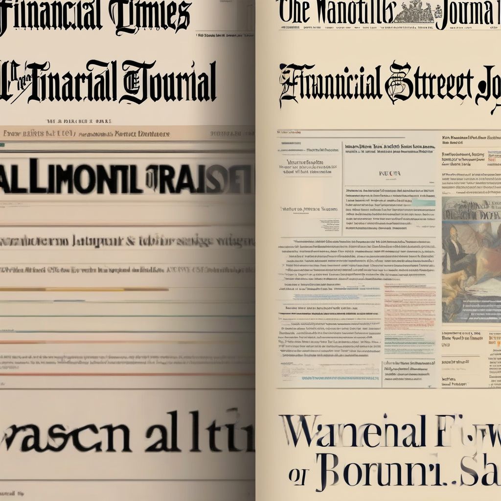 Financial Times and Wall Street Journal logos