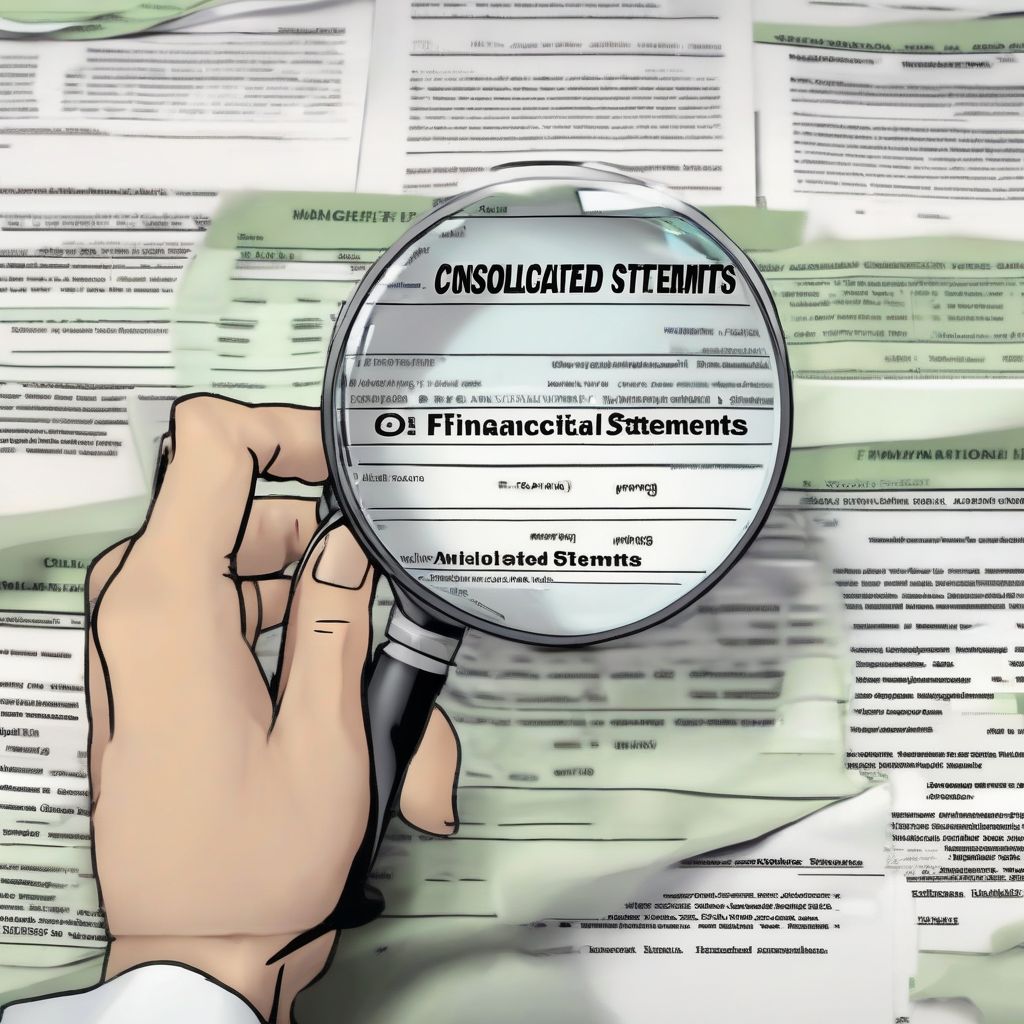 Financial statements consolidation